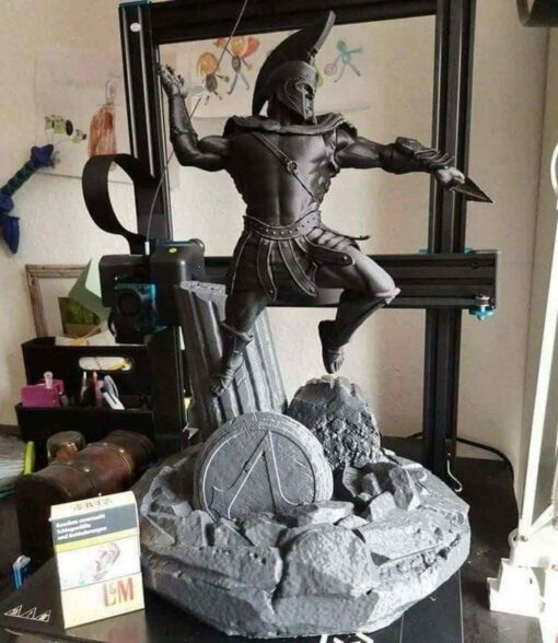 Assassins Creed Odyssey Statue | 3D Print Model | STL Files