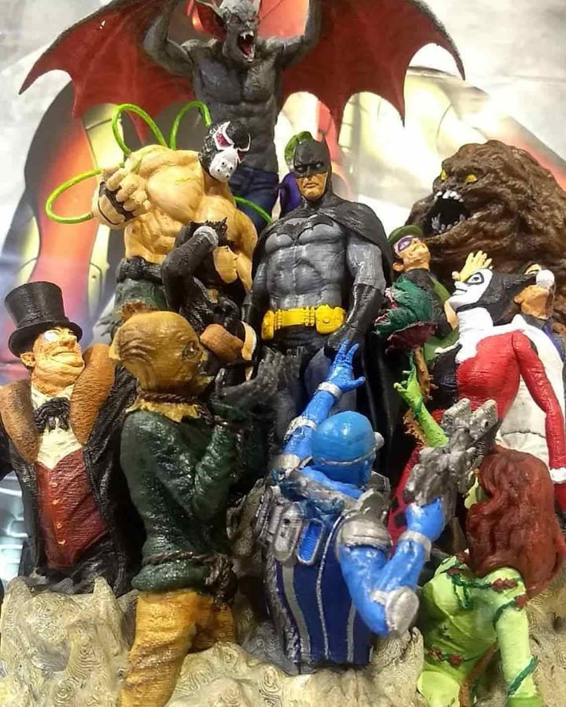 Batman vs Villains Diorama Statue ‹ 3D Spartan Shop