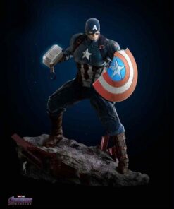 Captain America Diorama Statue | 3D Print Model | STL Files