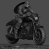 captain america on motorcycle statue 7