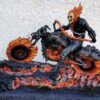 ghost rider diorama statue 2