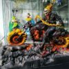 ghost rider diorama statue 6