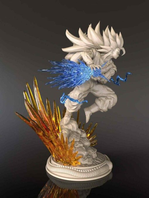 Goku SS3 Statue | 3D Print Model | STL Files