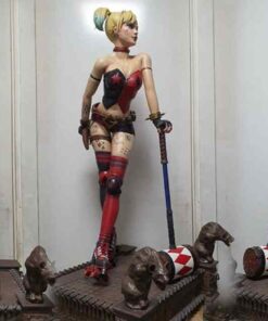 Harley Quinn Diorama Statue | 3D Print Model | STL Files