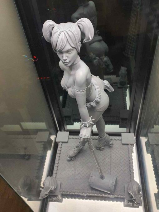 Harley Quinn Diorama Statue | 3D Print Model | STL Files