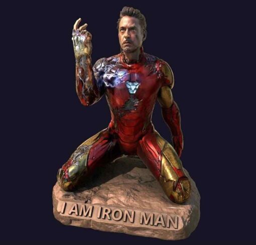 I am Iron Man Statue | 3D Print Model | STL Files
