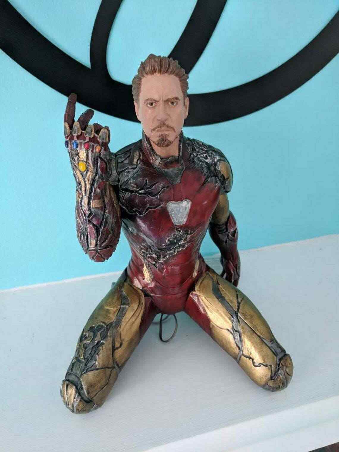 I am Iron Man Statue 3D Spartan Shop