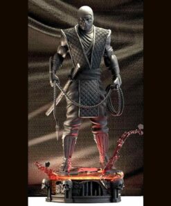 Mortal Kombat – Scorpion Statue | 3D Print Model | STL Files