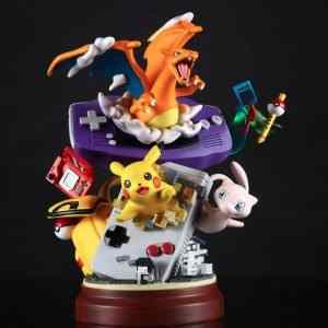 Pokemon Consoles Diorama Statue | 3D Print Model | STL Files
