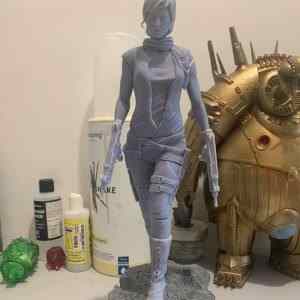 Resident Evil – Alice Statue | 3D Print Model | STL Files