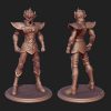 saint seiya aiolia leo statue 2