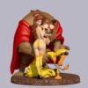 sexy belle amp monster diorama statue nsfw 5