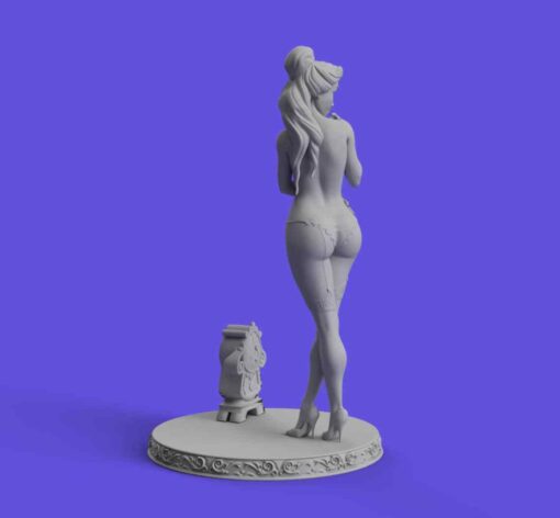 Sexy Belle and Monster Diorama Statue (+NSFW) | 3D Print Model | STL Files