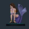 sexy little mermaid statue 3