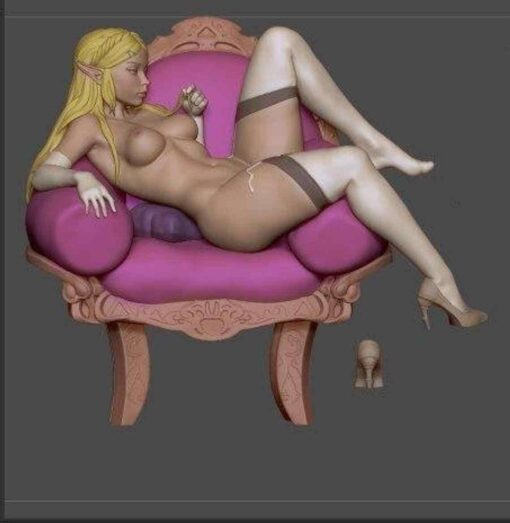 Sexy Zelda Statue | 3D Print Model | STL Files