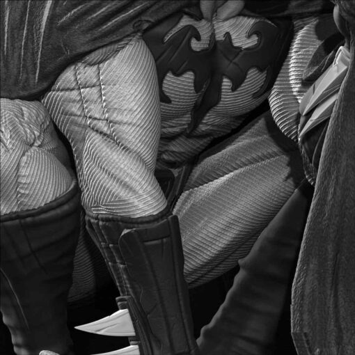 Simon Bisley Batman Diorama Statue | 3D Print Model | STL Files