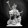 skeletor and panther diorama statue 2
