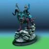 skeletor and panther diorama statue 4
