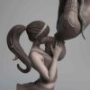 spider man kissing mary jane diorama statue 3