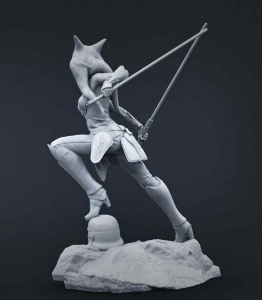 Star Wars – Ahsoka Tano Statue | 3D Print Model | STL Files