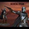 Star Wars – Mandalorian with Baby Yoda Diorama Statue | 3D Print Model | STL Files