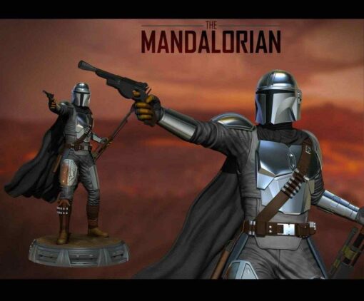 Star Wars – The Mandalorian Statue | 3D Print Model | STL Files