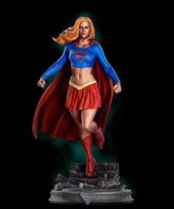 Super Girl Statue | 3D Print Model | STL Files