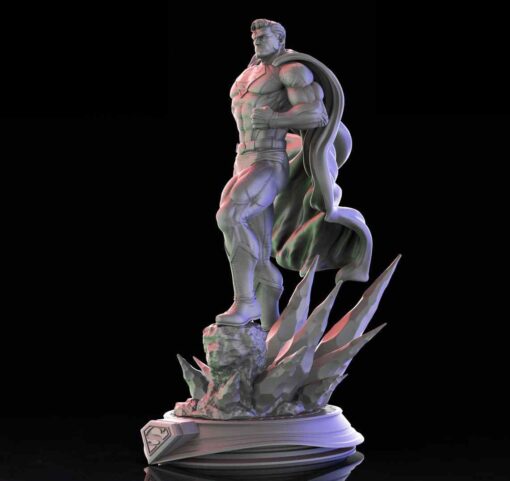 Superman Statue | 3D Print Model | STL Files