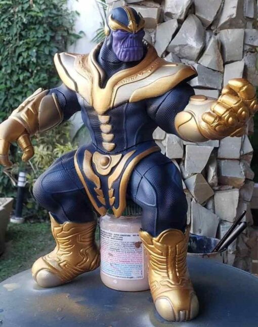 Thanos on Throne Statue | 3D Print Model | STL Files