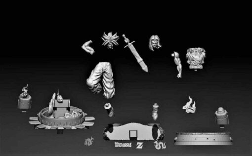 Trunks Diorama Statue | 3D Print Model | STL Files