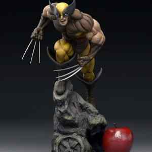 Wolverine Diorama Statue | 3D Print Model | STL Files