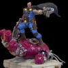 cable on hand base diorama statue 9
