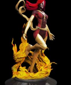 Dark Phoenix Statue | 3D Print Model | STL Files