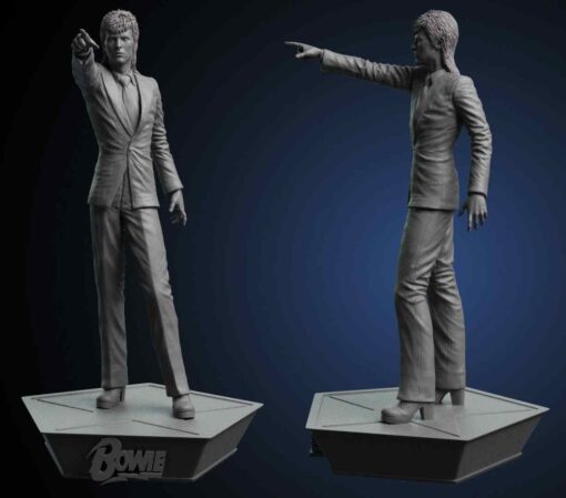 David Bowie Statue | 3D Print Model | STL Files