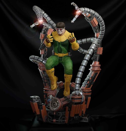 Doctor Octopus Diorama Statue | 3D Print Model | STL Files