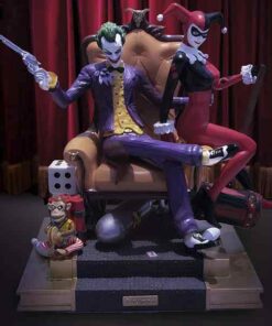 Joker and Harley Quinn Diorama | 3D Print Model | STL Files