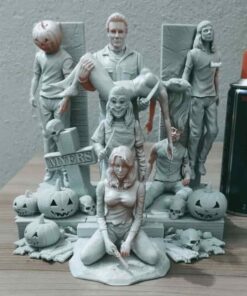Michael Myers Diorama Statue | 3D Print Model | STL Files