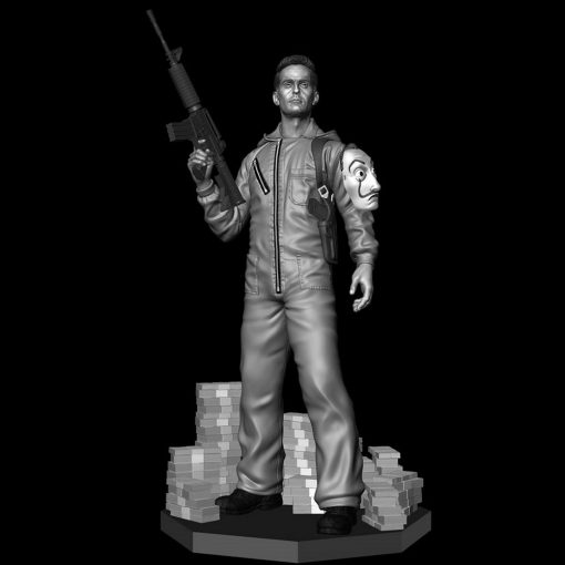 Money Heist Berlin Statue | 3D Print Model | STL Files