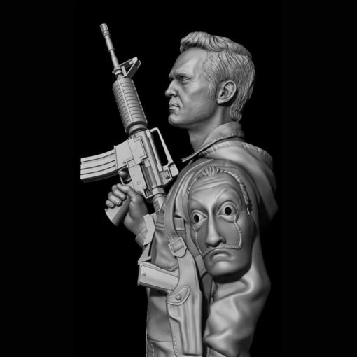 Money Heist Berlin Statue | 3D Print Model | STL Files