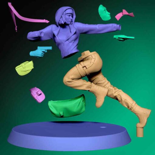 Money Heist Tokyo Statue | 3D Print Model | STL Files