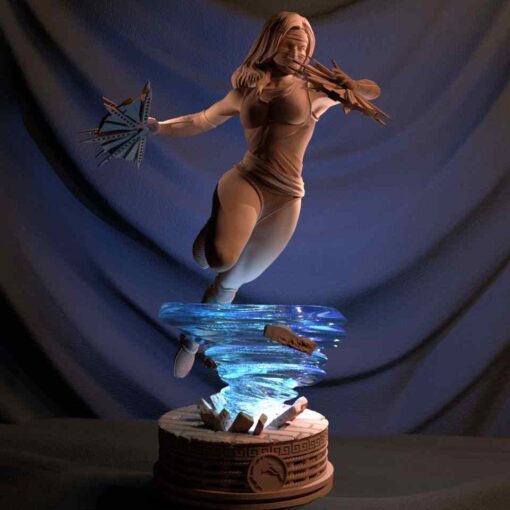 Mortal Kombat Kitana Statue | 3D Print Model | STL Files