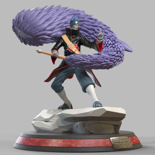 Naruto – Kisame and Samehada Diorama Statue | 3D Print Model | STL Files