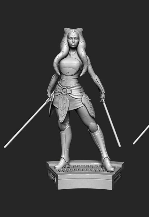 Sexy Ahsoka Tano Statue (+NSFW) | 3D Print Model | STL Files
