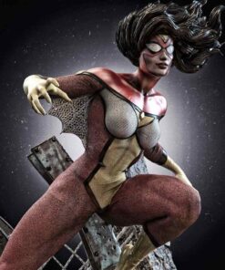 Spider-Woman Statue | 3D Print Model | STL Files