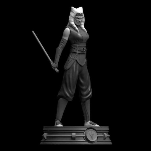 Star Wars – Ahsoka Tano Statue | 3D Print Model | STL Files