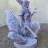 star wars darth grogu diorama statue
