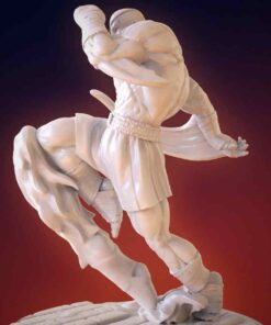 Street Fighter Sagat Diorama Statue | 3D Print Model | STL Files
