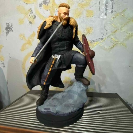 The Vikings – Ragnar Lothbrock Statue | 3D Print Model | STL Files