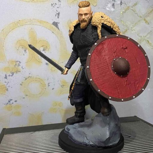 The Vikings – Ragnar Lothbrock Statue | 3D Print Model | STL Files