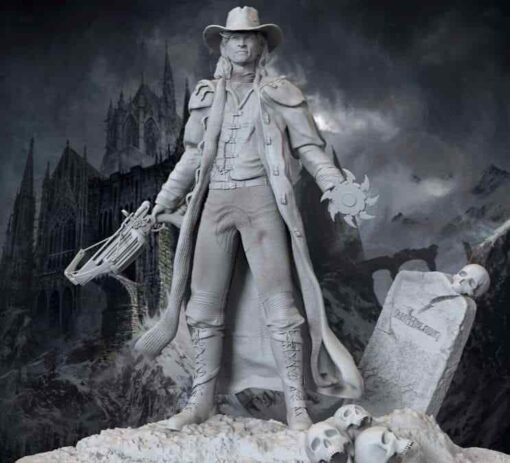 Van Helsing Diorama Statue | 3D Print Model | STL Files
